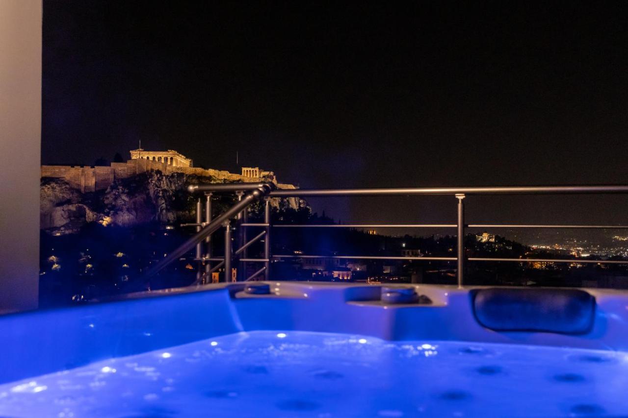 Ferienwohnung Majestic Acropolis-Lycabettus Athen Exterior foto